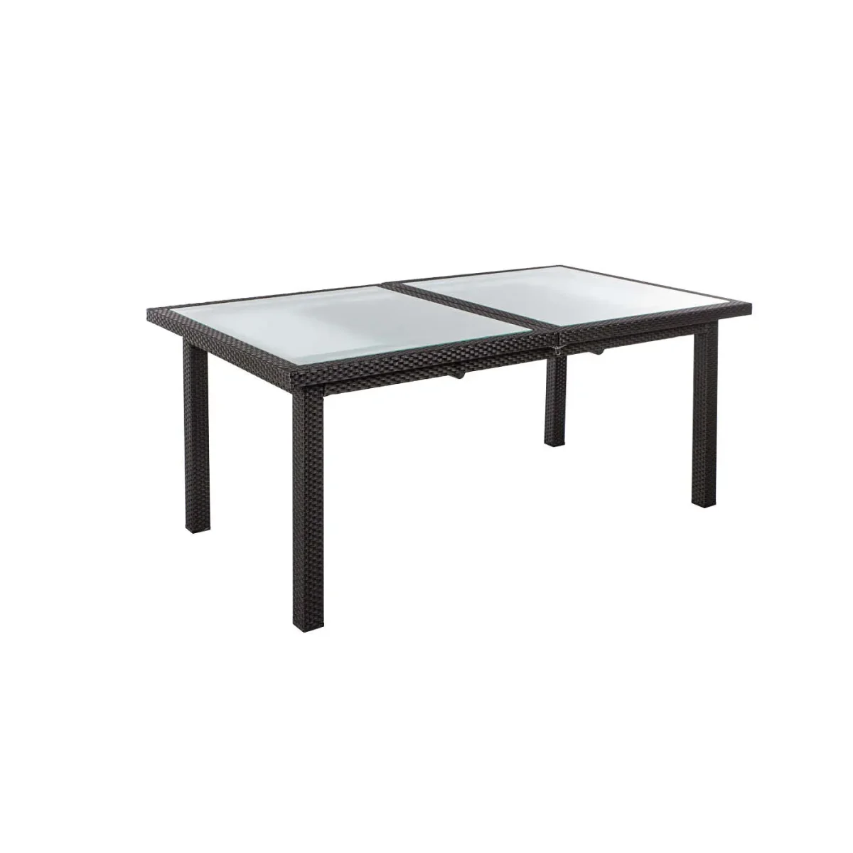BELLINI GLAS Ausziehtisch Mocca, 180 bis 240 x 100 cm – Bild 8