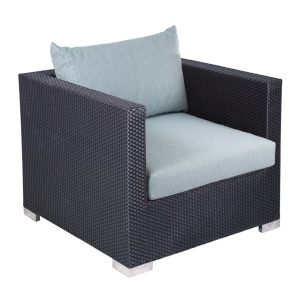 BELLINI Loungesessel, Mocca – Kissen optional (versch. Farben)