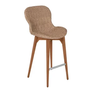 ORLANDO Barstuhl, Twist Natur / Terra Teak